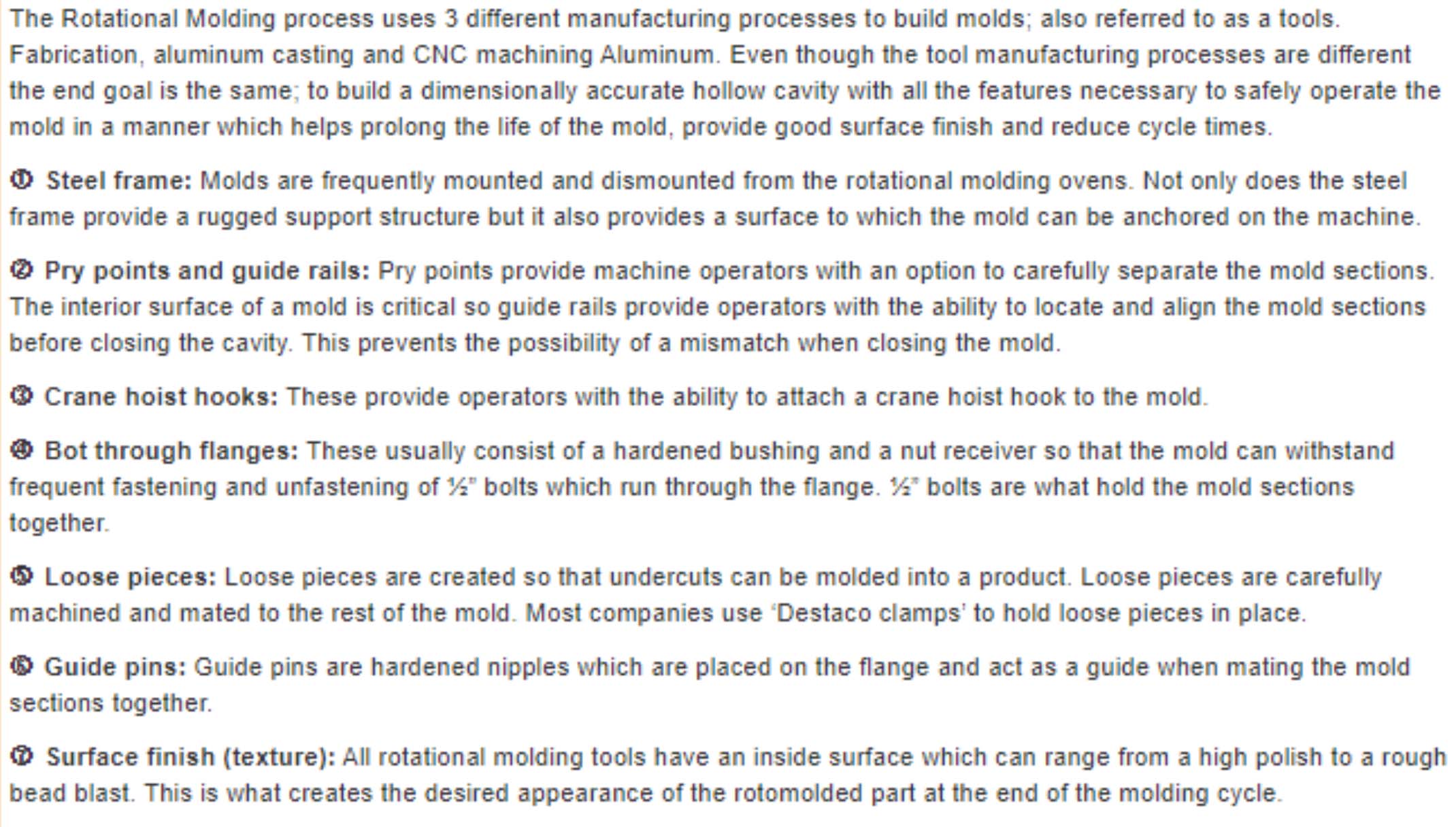 roto molding text 