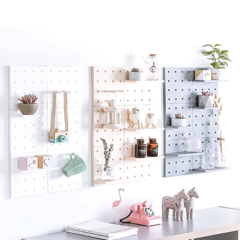 Perforated board molding
