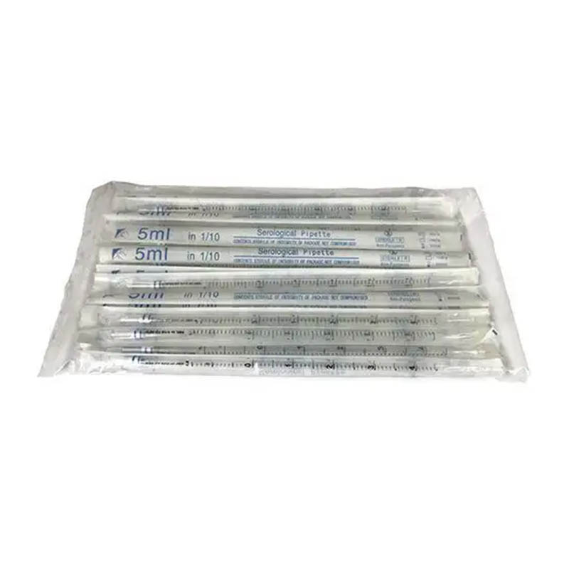 Plastic serological pipettes molding