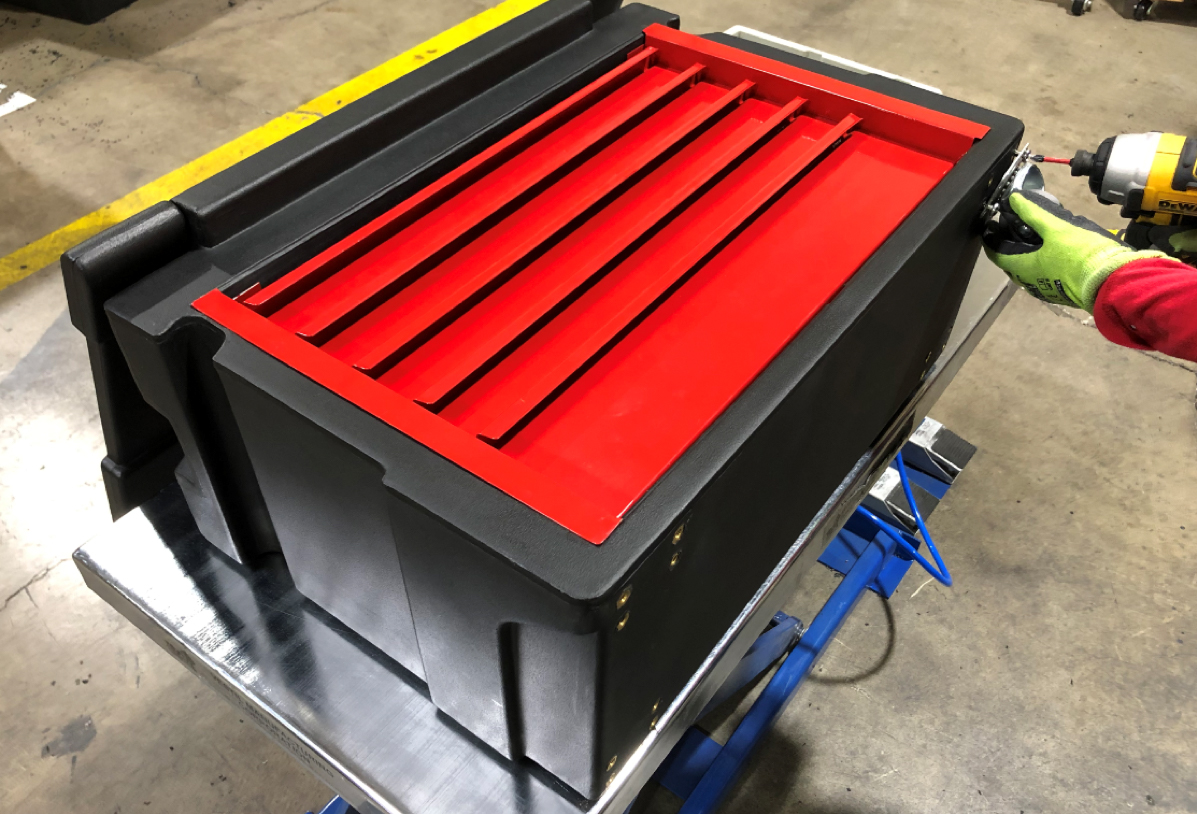 rotomolding part assembly